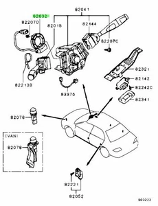 Sensor, Steering Angular Velocity For: Mitsubishi Lancer Evo 7 8 9 CT9A - Picture 1 of 1