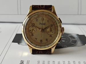 PIAGET Vintage Chronograph for Men Ca 1940. - Picture 1 of 12