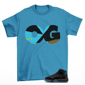 Sneaker OG Shirt Teal to Match Jordan 11 Retro Gamma CT8012-047 - Picture 1 of 3