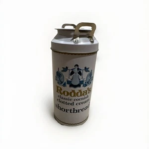Empty Tin for Rodda's Classic Cornish Clotted Cream Shortbread 200gm Milk Churn - Picture 1 of 10