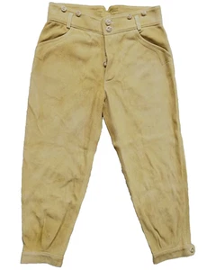 Hirsch Lederhose Grösse 52 Herren Trachten lang antik N383 - Bild 1 von 4