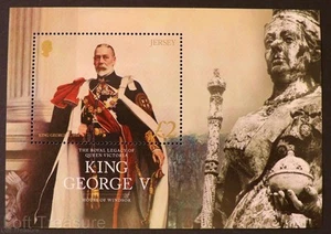 Jersey Stamps: "Queen Victoria Legacy-King George V" MNH £2.00 M/S 2016 - Picture 1 of 1