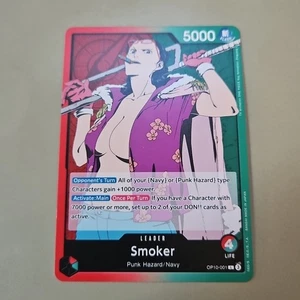 One Piece Smoker (001) (OP10-001/162) OP10 Royal Blood NM TCG CCG - Picture 1 of 7