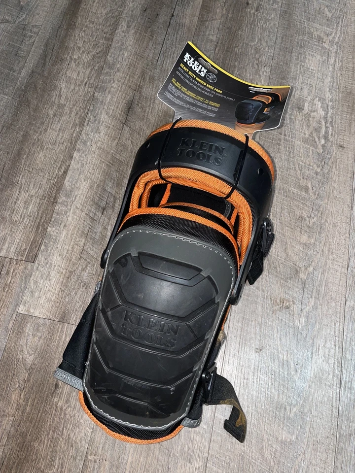 Rodilleras con bisagras Klein Tools 60491, gel resistente espuma protectora multi  Foto 1 de 4