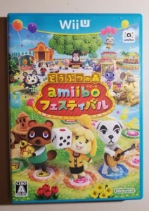NEW - Animal Crossing Amiibo Festival Nintendo Wii U Japanese JAPAN IMPORT - Picture 1 of 4