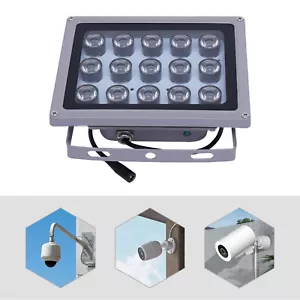 15 LED IR Infrared Illuminator Lamp, Strahler Lampe Licht IR Infrarot Nachtsicht - Bild 1 von 15