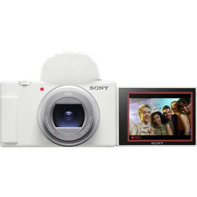 Sony ZV-1 II White - 1 Year Warranty - FREE UK Delivery - Image 1 of 4