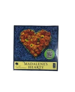 Madalene's Hearts 1000 Piece Puzzle New - Picture 1 of 6
