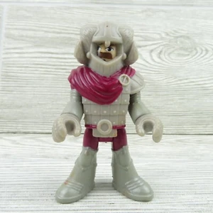 Imaginext - Battering Ram Knight - Fisher Price Spielfigur - grau/rotbraun - 2,5 Zoll - Bild 1 von 7