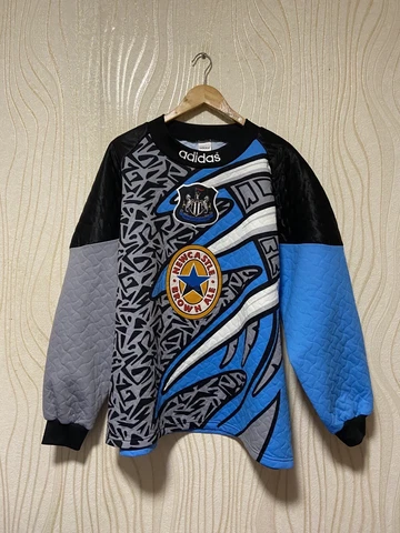NEWCASTLE UNITED 1995 1996 GOALKEEPER FOOTBALL SHIRT SOCCER JERSEY ADIDAS sz XL Cover