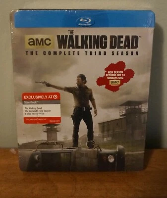 The Walking Dead-The Complete Third Season Limited Edition Steelbook Blu-ray - Image 1 of 3
