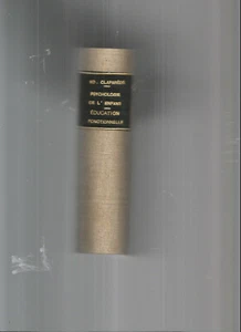 CHILD PSYCHOLOGY AND EXPERIMENTAL PEDAGOGY VOLUME 1/FUNCTIONAL EDUCATION - Picture 1 of 2