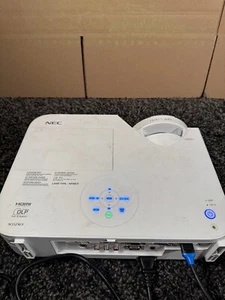 NEC NP-M352WS WXGA 3500 ANSI Lumens Projector Ultra Short Throw Conference HD - Picture 1 of 9