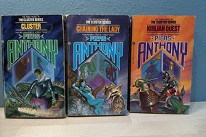 Piers Anthony The Cluster Series Taschenbücher 1-3 Erstdruck 1977 Posten von 3 - Bild 1 von 11