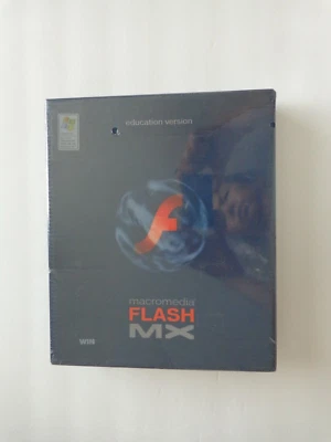 Macromedia Flash MX For Windows Education Version Factory Sealed - Image 1 of 4