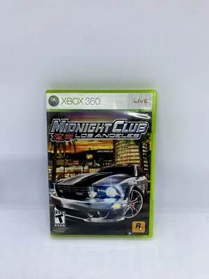 Midnight Club: Los Angeles - Xbox 360 CIB With Manuel And Map - Tested And Works - Image 1 of 4