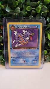 Pokemon Card Dark Gyarados Team Rocket 1st Edition Rare 25/82 Near Mint