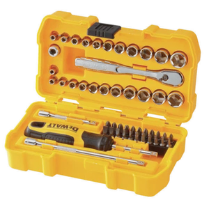 DeWALT 1/4" Drive 50 Piece Mechanics Tool Set Kit DWMT81610 socket set - Bild 1 von 3