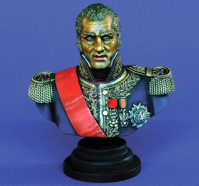 Verlinden 200mm (1/9) Marshal Nicolas Charles Oudinot Bust (Napoleonic era) 1134 - Image 1 of 1