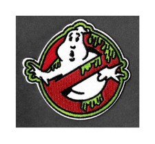 Ghostbusters w/Slime - Movie - Ghost - Embroidered Iron On Applique Patch - BSM