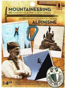 Scarce 2006 - #2162a BK332 Booklet - Canada Alpine Mountaineering - cv$8 - Picture 1 of 1