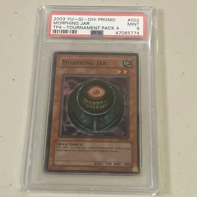 2003 YuGiOh Promo TP4-002 - Morphing Jar - Mint - Tournament Pack 4 - PSA 9! - Image 1 of 2