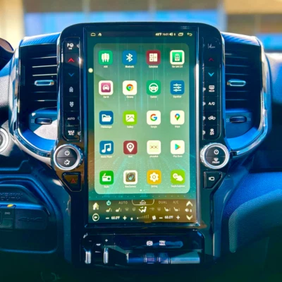 Radio de coche con pantalla Android de 13,6"" GPS 4+64G para Dodge Ram 1500 2500 3500 2019-2021 Foto 1 de 4