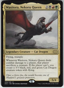 MTG Wasitora, Nekoru Queen 293 Double Masters 2022 R Normal NM - Picture 1 of 2