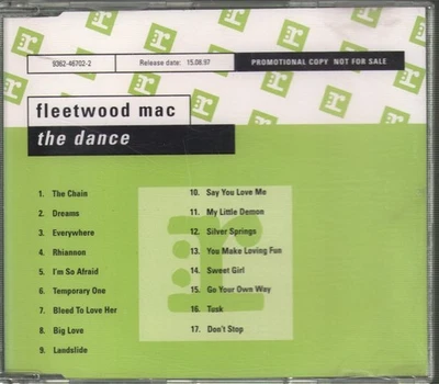 Fleetwood Mac Dance CD Europa Reprise 1997 Promo CD PROP306 - Bild 1 von 2