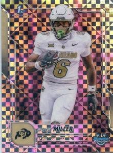 2025 Bowman Chrome University U DRE'LON MILLER 1ST #103 Xfractor Refractor - Picture 1 of 2
