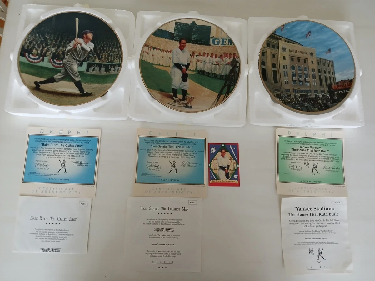 Babe Ruth Vintage Sports Plates for sale | eBay