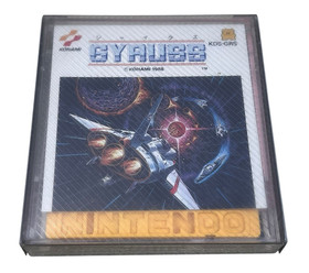 KONAMI Gyruss Famicom Disk System FDS Tested Working Complete Japan Import Retro