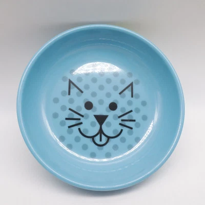 Van Ness Pets EcoWare Whisker-Friendly Cat Bowl 8oz plato antideslizante azul nuevo  Foto 1 de 4