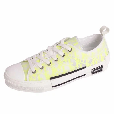 CHRISTIAN DIOR  Homme Sneakers B23 Low Cut Trotter Oblique Shoes Men s Made in I - Image 1 of 4