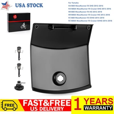 Bloqueo y pasador de cierre de tapa de guantera para Yamaha WaveRunner FX / FX Cruiser SHO HO SVHO Foto 1 de 4