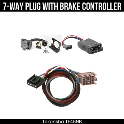 Controle de freio 7 vias para 03-06 Silverado Sierra 1500 HD 2500 HD LD 3500 07 Classic - Imagem 1 de 4