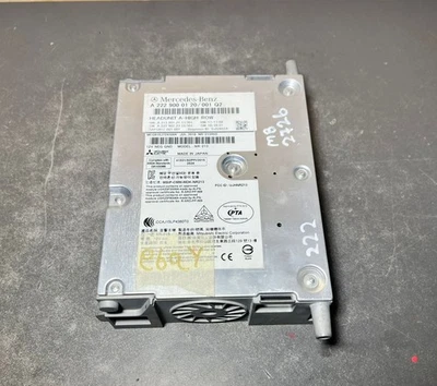 2015-2020 Mercedes-Benz W222 S-Class Navi Radio Command Head Unit A222 9000120 - Image 1 of 4