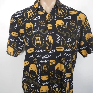 Taburete de bar Deportes GRANDE Spittin Chiclets NHL Hockey Camisa Hawaiana Podcast Aloha - Imagen 1 de 14