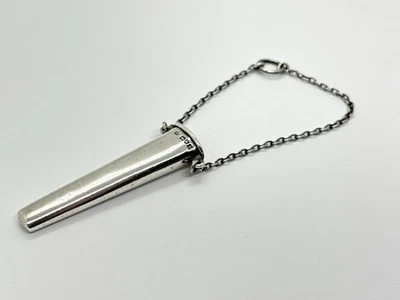 Estojo antigo de prata esterlina sólido tesoura Chatelaine por William Comyns - Imagem 1 de 4