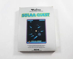 Solar Quest - Vectrex Complete Game with Overlay - Picture 1 of 2