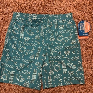 NWT Columbia PFG Swim Trunks Boys Youth Large Super Backcast Shorts UPF 50 - Picture 1 of 6