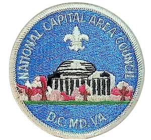 National Capital Area Council MD Patch CP WHT Bdr (ZG382) - Picture 1 of 2