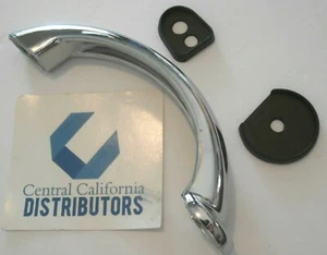 CHROME FRONT HOOD HANDLE W/ SEALS VOLKSWAGEN T1 BUG BEETLE 1959-1967 - Picture 1 of 2