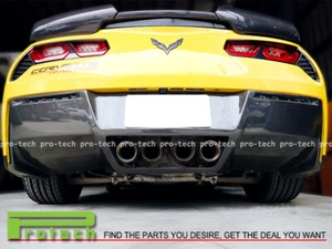 Difusor trasero estilo OE de fibra de carbono para Corvette C7 Stingray Z51 Z06 2014-2018 - Imagen 1 de 2