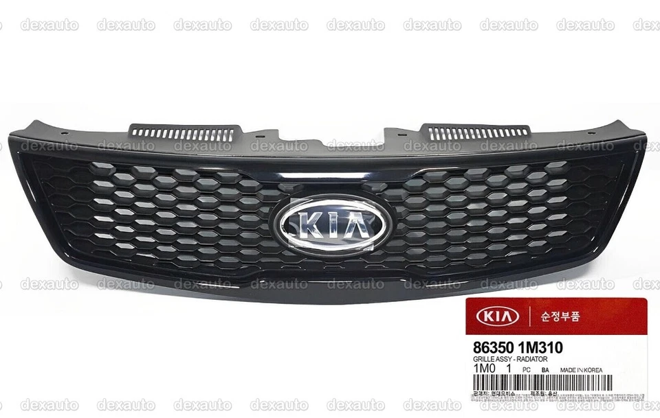 GENUINE 863501M310 Front Bumper Upper Radiator Grille for Kia Forte Koup 09-13 - Imagem 1 de 1