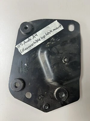 Audi A4 2002-2005 lado izquierdo del conductor convertible techo pestillo base montaje Foto 1 de 2