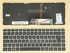 NEW for HP ENVY 4-1103eo 4-1200eo 4-1202eo Keyboard Nordic BACKLIT Silver Frame