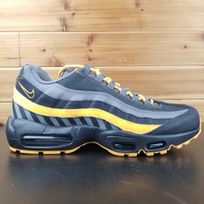 Nike Air Max 95 I-95 Oil Grey Laser Orange Sneakers BV6064-001 Men's Size 8.5