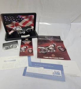 Franklin Mint 1971 Harley-Davidson FX Super Glide 1:10 Scale Diecast Motorcycle - Picture 1 of 12