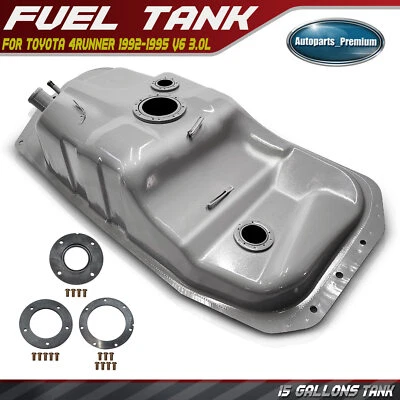 Tanque de combustible plateado de 15 galones para Toyota 4Runner 1992 1993 1994 1995 V6 3,0 L 4x4 Foto 1 de 4